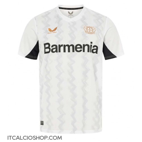 Bayer Leverkusen Piero Hincapie #3 Seconda Maglia 2024-25 Manica Corta